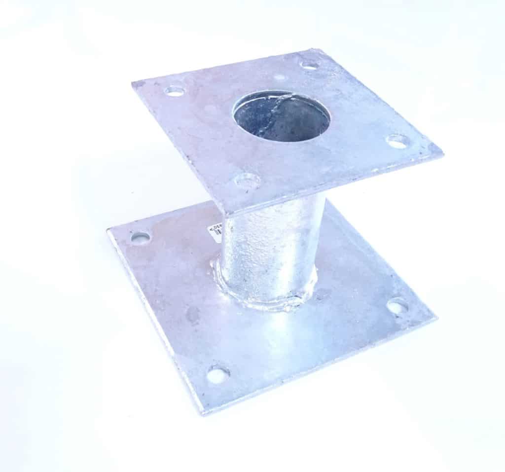 Support à réhausser pour poteau 100x100 à 140x140