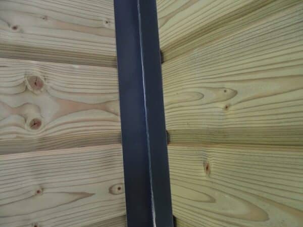 Profilé d'angle acier en 2,50 m RAL 7016 gris – Image 4