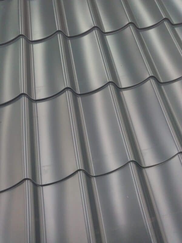 Tôle imitation tuile gris 7016 – Image 1