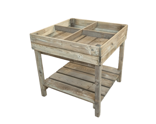Carré potager en hauteur L.80 x l.80 x h.80 cm – Image 1