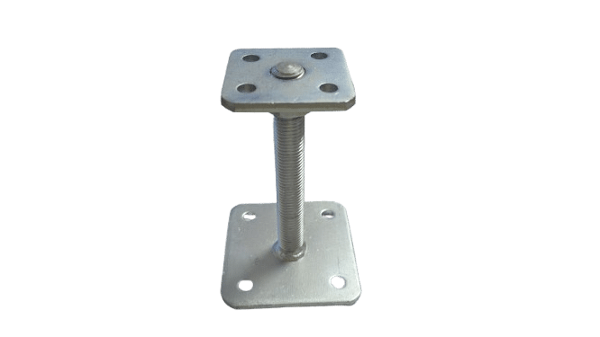 Support réglable pour poteau 70x70 à 100x100 – Image 1