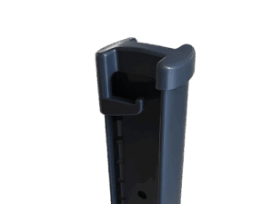 Capuchon pour poteau à clips RAL7016 – Image 2