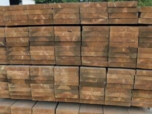 Lame de Terrasse 27x145 mm en 2,10 m - Choix US – Image 3