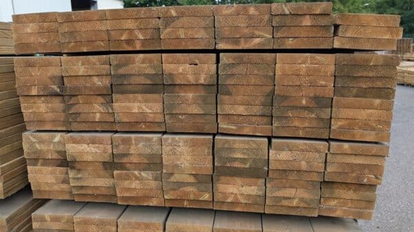 Lame de Terrasse 27x145 mm en 2,10 m - Choix US – Image 3