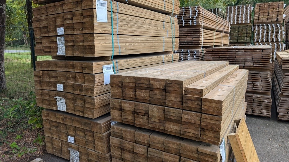 Lame de Terrasse 27x145 mm en 2,10 m - Choix US – Image 3