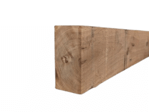 Traverse paysagère en chêne 100x200 mm en 2 m