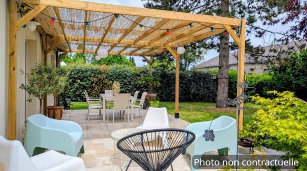 Pergola en kit L.4,00 x l.3,00 x h.2,50 m
