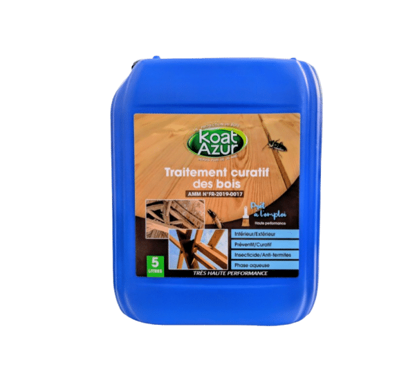 Traitement insecticide pour bois 5L