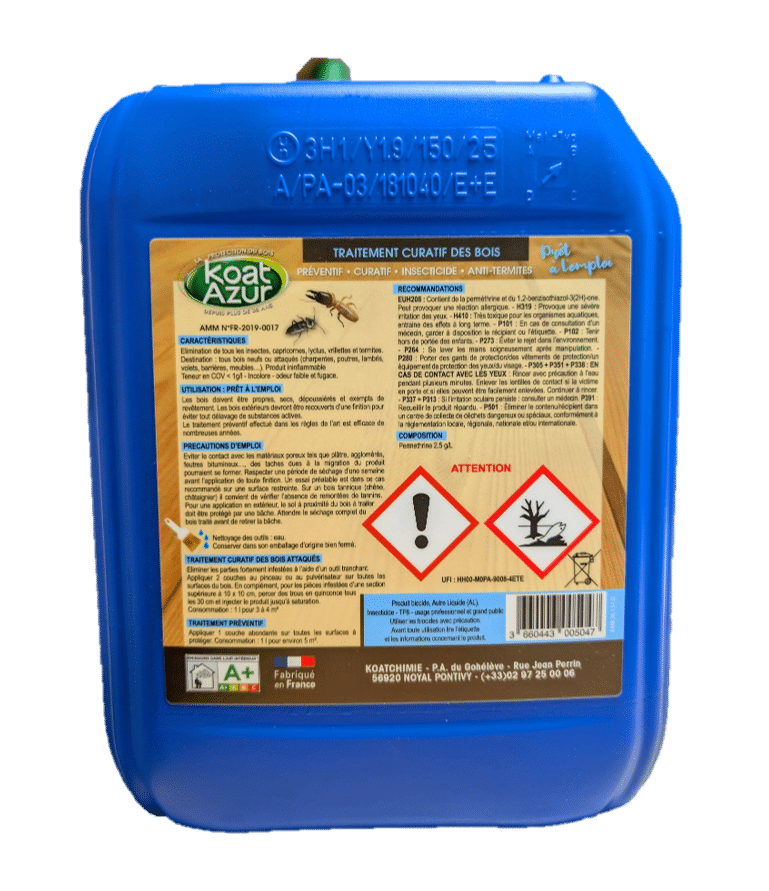 Traitement insecticide pour bois 5L – Image 2