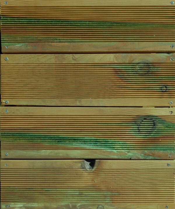 Lame de Terrasse Autoclave 24x145 mm en 2,50 m - Vert