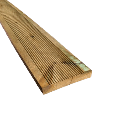 Lame de Terrasse Autoclave 24x145 mm en 2,50 m - Vert