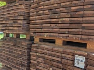 Lame de Terrasse Autoclave 24x145 mm en 2,50 m - Marron – Image 3