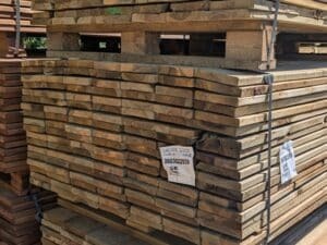 Lame de Terrasse Autoclave 24x145 mm en 2,50 m - Vert – Image 3